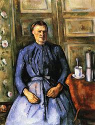 Paul Cezanne Woman with Coffee Pot oil painting image